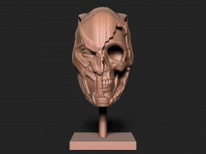 BLACK PANTHER SKULL 3D Print Model