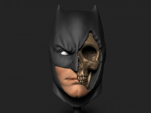 BATMAN SKULL 3D Принт Модель