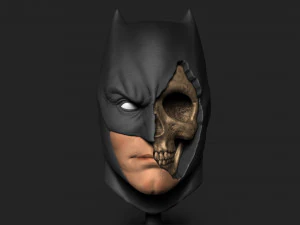 BATMAN SKULL 3D Print Model