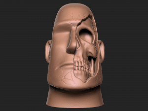 EASTER ISLAND HEAD 3D Print Model