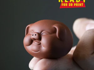 MINI PIGGY DECORACIÓN DE OFICINA EN CASA Modelo de impresión 3D