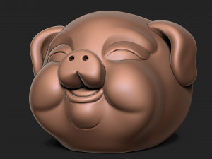 MINI PIGGY HOME OFFICE DEKOR 3D Druckmodell