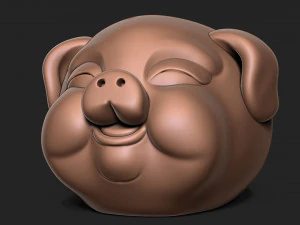 MINI PIGGY HOME OFFICE DECOR 3D Print Model