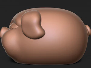MINI PIGGY HOME OFFICE DECOR 3D Print Model