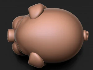 MINI PIGGY HOME OFFICE DECOR 3D Print Model