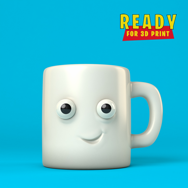 HOT COFFEE CUP 3D Принт Модель .c4d .max .obj .3ds .fbx .stl .blend 