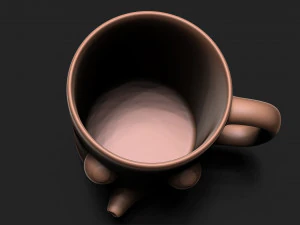 HOT COFFEE CUP 3D Print Model
