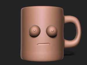 HOT COFFEE CUP 3D 打印模型