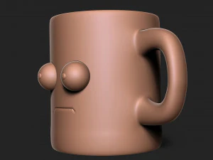 FILIŻANKA GORĄCEJ KAWY Model do druku 3D