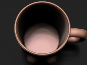HOT COFFEE CUP 3D 打印模型