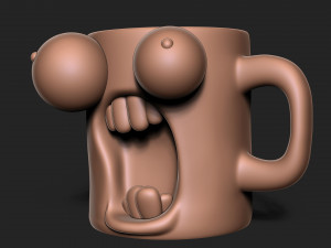 HOT COFFEE CUP 3D 打印模型