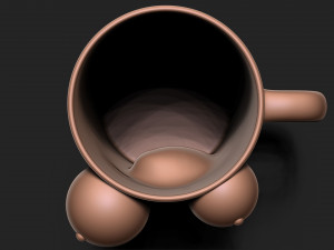 HOT COFFEE CUP 3D 打印模型