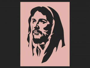 Jesus on wall decor 3D Print Model