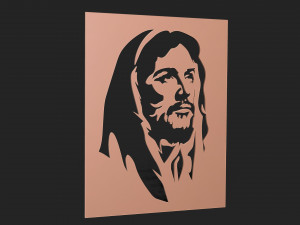 Jesus on wall decor Modelo de Impressão 3D