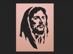 Jesus on wall decor Modelo de Impressão 3D