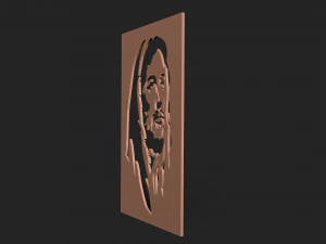 Jesus on wall decor 3D Print Model
