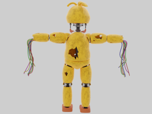 Witheredchica 3D 模型