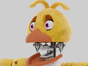 Witheredchica 3D 模型