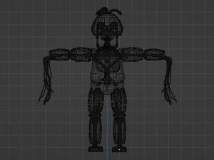 Witheredchica 3D 模型