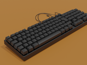 Keyboard 3D-Modell