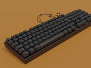 Tastiera Modello 3D