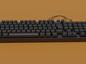 Teclado Modelo 3D
