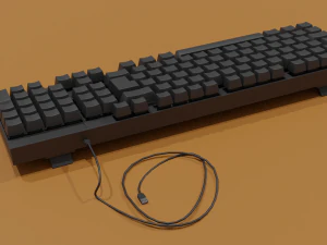 Teclado Modelo 3D