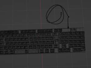 Keyboard 3D 모델
