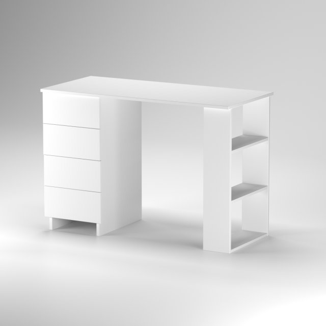 Desk Eliza Plus Modelo 3D .c4d .max .obj .3ds .fbx .stl .blend 