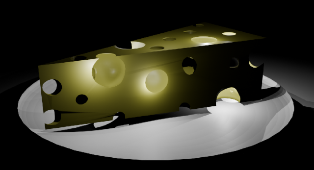 Cheese 3D Model .c4d .max .obj .3ds .fbx .stl .blend 