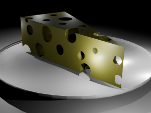 Cheese 3D Model