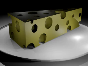 Cheese 3D Model