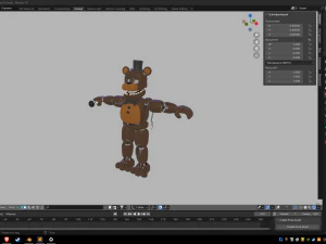 Old Freddy 3D Model