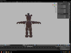 Old Freddy 3D Model