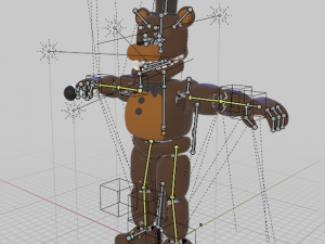 Old Freddy Modelo 3D