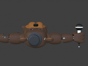 Old Freddy Modelo 3D