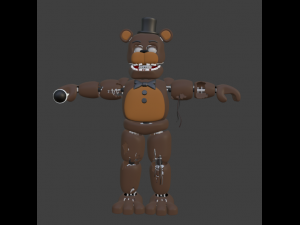 Old Freddy Modelo 3D