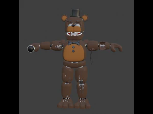 Old Freddy 3D Model