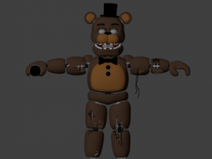 Old Freddy Modelo 3D