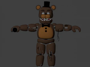 Old Freddy 3D Model