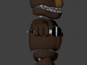 Old Freddy 3D Model
