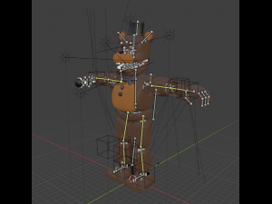 Old Freddy Modelo 3D