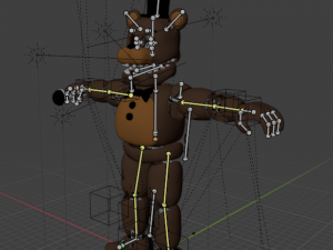 Old Freddy Modelo 3D