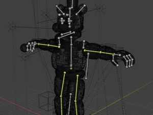 Old Freddy 3D Model