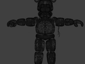 Old Freddy 3D Model