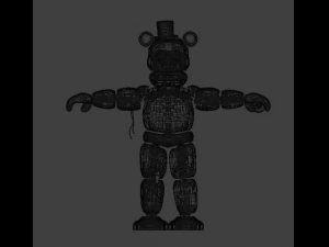 Old Freddy 3D Model
