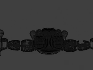 Old Freddy 3D Model
