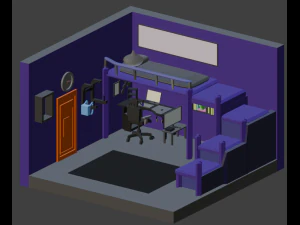 My like bedroom 3D Model