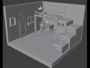 My like bedroom 3D Model