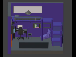 My like bedroom 3D Model